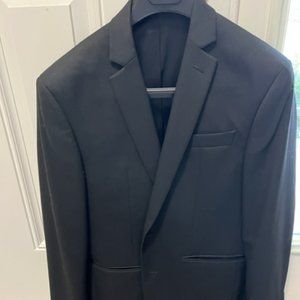 Men's 2 piece black suit
